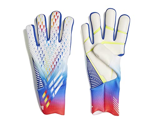 adidas Unisex-Adult Goalkeeper Gloves Pred Gl Pro, White/White/Brcyan, HH8745, 10- EU von adidas