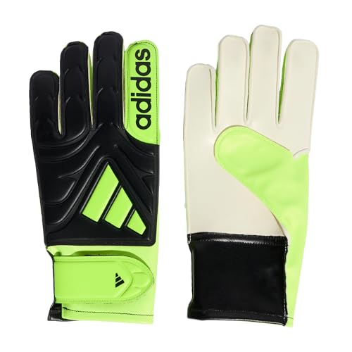 adidas Unisex COPA Glove Club JUNIOR, Black/Lucid Lemon/Lucid Lemon, 7 von adidas