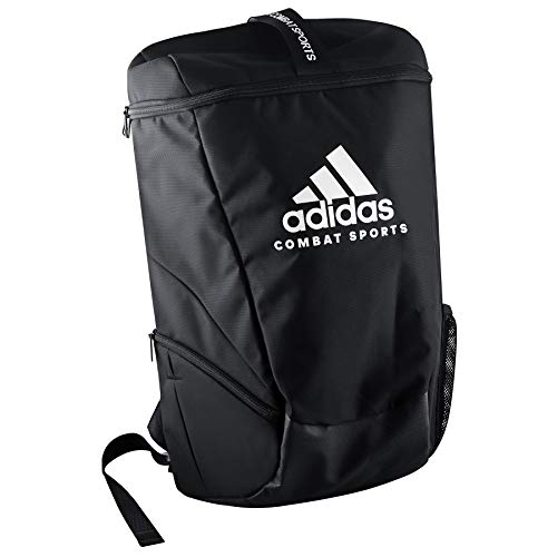 adidas Unisex – Erwachsene Backpack Combat Sports Rucksack, schwarz/weiß, S von adidas