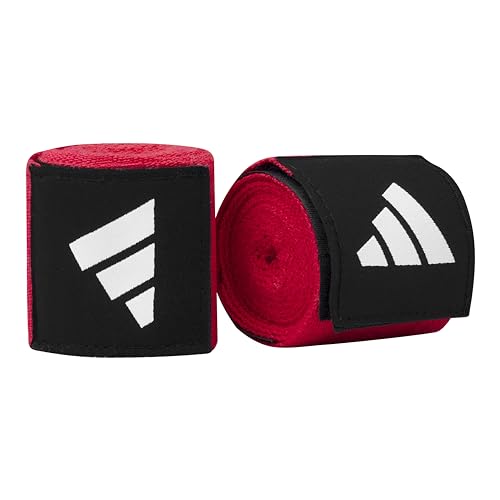 adidas Unisex – Erwachsene Training Boxing Bandage, Rot, 4,5 m von adidas
