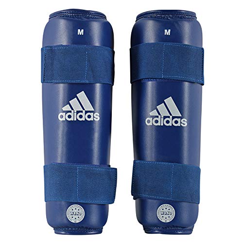 adidas Unisex – Erwachsene WAKO PU Shin Guard Schienbeinschoner, blau, M von adidas