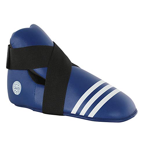 adidas Unisex – Erwachsene WAKO Super Safety Kicks Fußschützer, blau, L von adidas