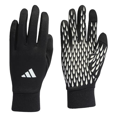 adidas Unisex Gloves Tiro C Gloves, Black/White, HS9750, M von adidas