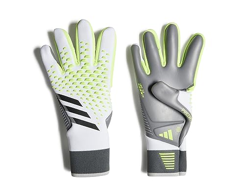 Adidas Unisex Goalkeeper Gloves (W/O Fingersave) Pred Gl Pro, Bright Royal/Lucid Lemon/White, IA0862, 10 von adidas