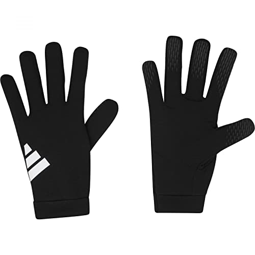 adidas Unisex Goalkeeper Gloves (W/O Fingerspitz) Tiro Gl LGE FP, Black/White/Black, HN5609, Size 12 von adidas
