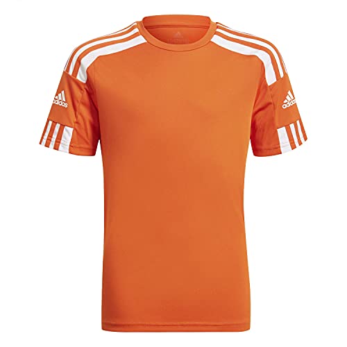 adidas Unisex Kinder Squad 21 Jsy Y T-Shirt, team orange/white, 116 von adidas