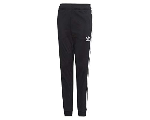 Adidas Kinder Sport Trousers Superstar Pants, Black/White, 1112Y, DV2879 von adidas