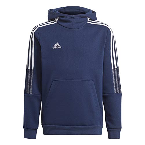 adidas Unisex Kinder tiro21 hoodie Sweatshirt, Team Navy Blue, 15 Jahre EU von adidas