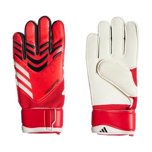 adidas Unisex Predator Match Torwarthandschuhe Pure Ruby/Lucid Red/Black 6 von adidas