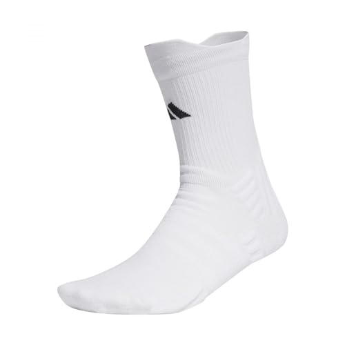 adidas Unisex Socken Tennis Crw Sock, White/Black, HT1644, L von adidas