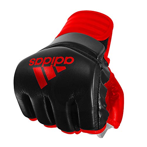 adidas Unisex Traditionel grapping glove Mma handschuhe, schwarz/ rot, L EU von adidas