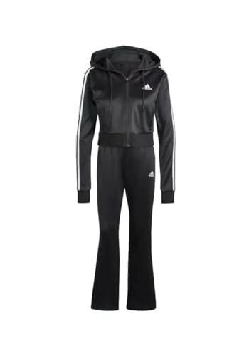 adidas Women's Glam Track Suit Trainingsanzug, Black, L von adidas