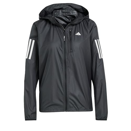 adidas Damen Own The Run Jacket Jacke, Black, XL von adidas