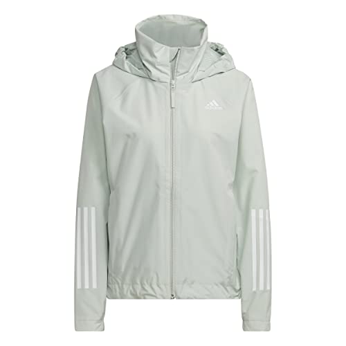 Adidas Womens Jacket (Technical) Bsc 3-Stripes Rain.Rdy Jacket, Linen Green, HG8727, XS von adidas