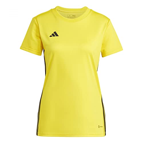 Adidas Womens Jersey (Short Sleeve) Tabela 23 Jersey, Team Yellow/Black, IA9149, XL von adidas