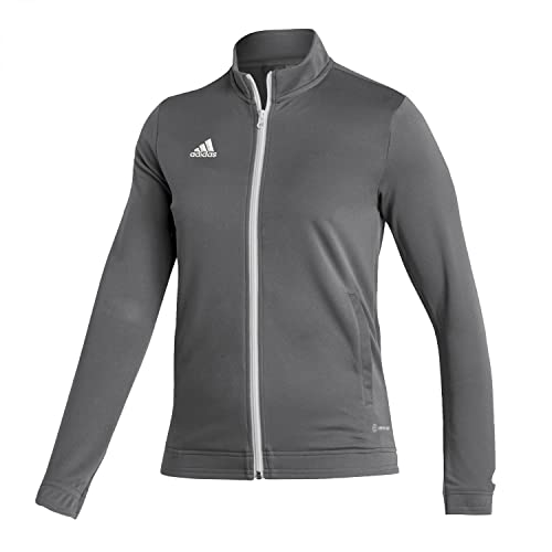 adidas Damen Entrada 22 Track Jacket, Team Grey Four, L von adidas