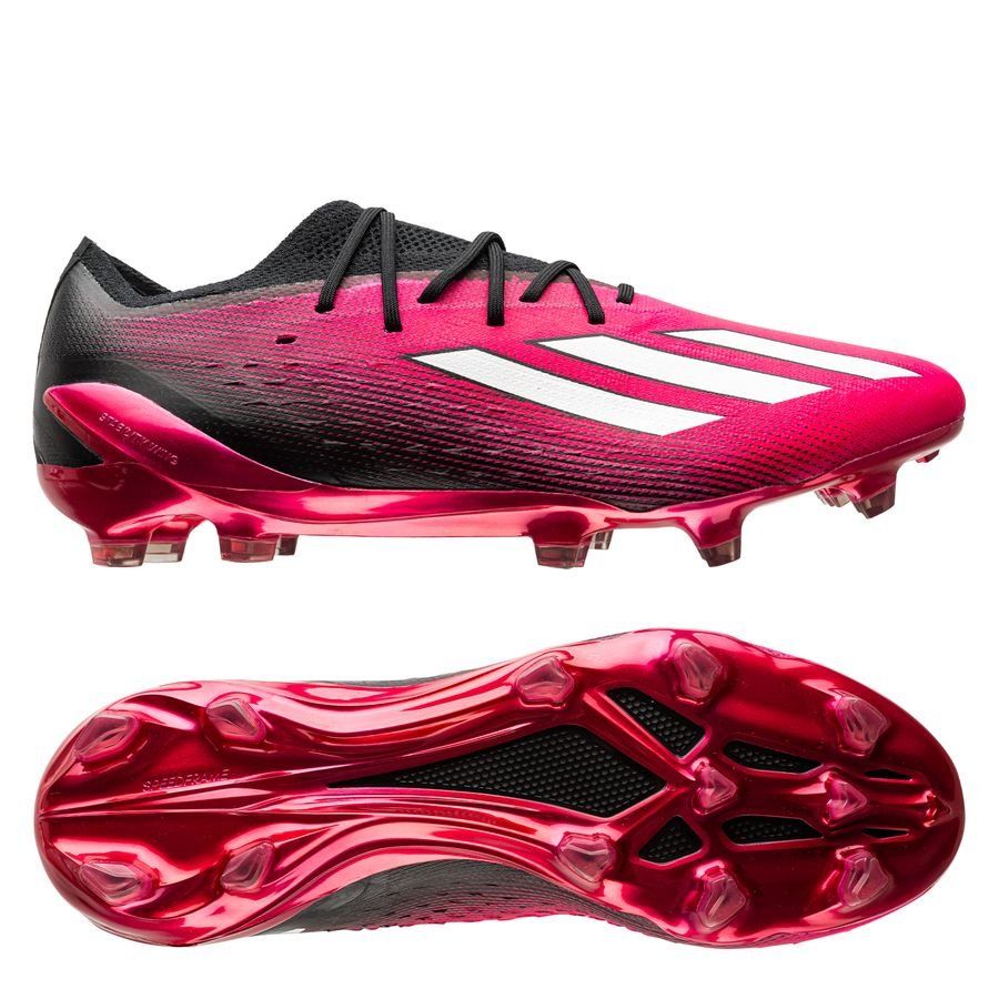 adidas X Speedportal .1 FG Own Your Football - Pink/Weiß/Schwarz von adidas