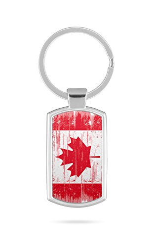 Schlüsselanhänger mit Gravur Wunschtext Name Canada Kanada 1 von aina