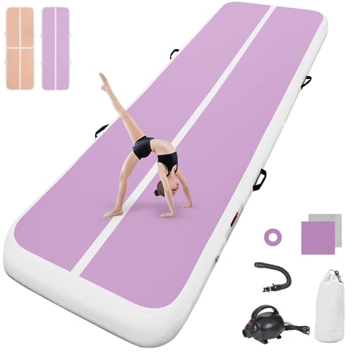 airtrack matte mit elektrischer Luftpumpe 10cm hoch 5M Tumbling Matten Aufblasbare turnmatte Matte gymnastikmatte Yogamatte Camping Trainingsmatte von airtrack matte