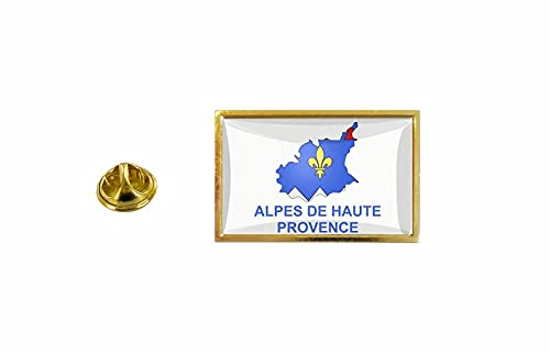 Akachafactory Pin Anstecker Flagge Landkarte Alpes Hautes Provence von Akachafactory