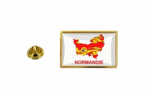 Akachafactory Pin Anstecker Flagge Normandie Normandie von Akachafactory