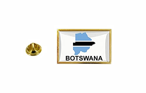 Akachafactory Pin Pin Anstecker Flagge BW Botswana von Akachafactory