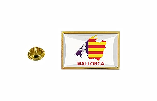 Akachafactory Pin Pin Anstecker Flagge Flagge Mallorca von Akachafactory