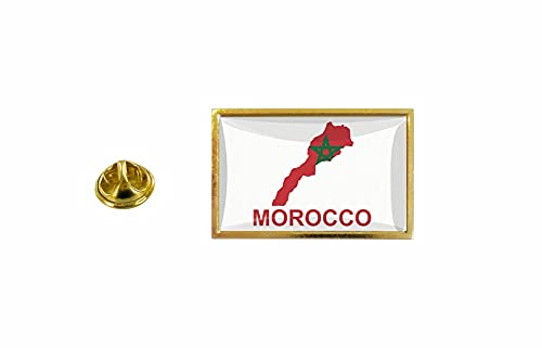 Akachafactory Pin Pin Anstecker Flagge Ma Marokko von Akachafactory