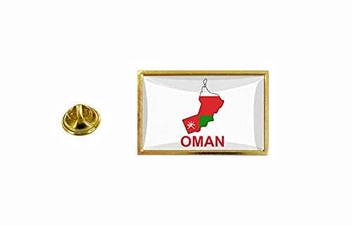 Akachafactory Pin Pin Anstecker Flagge Om Oman von Akachafactory