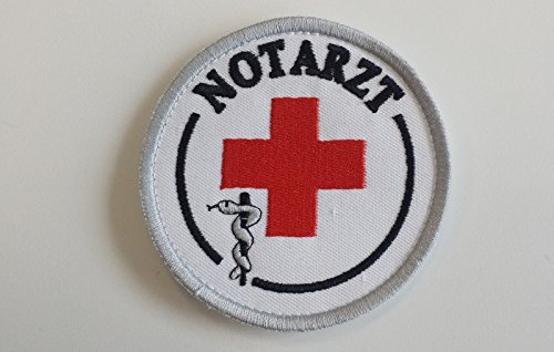 Notarzt-Abzeichen (Durchmesser ca 8,5cm), zum Aufkletten von alarmtrakt.de