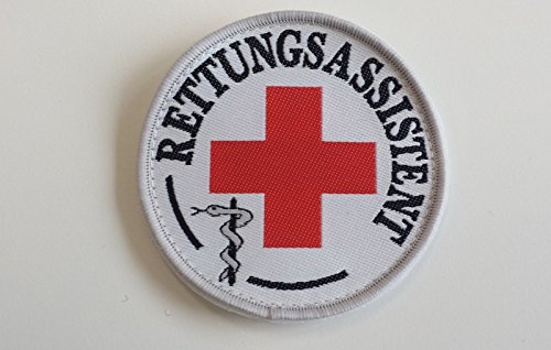 Rettungsassistent-Abzeichen (Durchmesser ca 8,5cm), zum Aufkletten von alarmtrakt.de