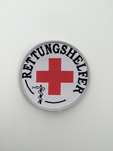 Rettungshelfer-Abzeichen (Durchmesser ca 8,5cm), zum Aufnähen von alarmtrakt.de