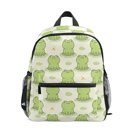 Jungen Mädchen Kinder Rucksack mit Brustgurt, Kinder kleine Rucksäcke Kleinkind Rucksack Tier niedlicher Bär kleine Schultasche Büchertasche, Tier 070, Einheitsgröße von alaza