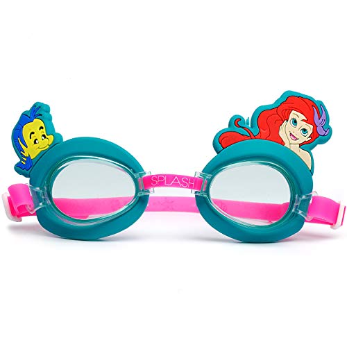 3D Effekt Kinder - Schwimmbrille/Chlorbrille/Taucherbrille - Disney - Princess Arielle - inkl. Name - von 2 bis 12 Jahre - verstellbar/wasserdicht & A.. von alles-meine.de GmbH