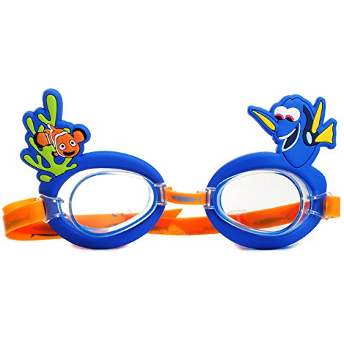 alles-meine.de GmbH 3-D Effekt Schwimmbrille/Chlorbrille/Taucherbrille - Disney Findet Nemo - Fisch Dory - Kinder von 2 bis 12 Jahre - verstellbar/wasserdicht & ANTI .. von alles-meine.de GmbH