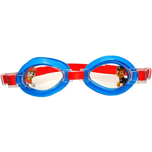 alles-meine.de GmbH Kinder - Schwimmbrille/Chlorbrille/Taucherbrille - Paw Patrol - Hunde - inkl. Name - von 2 bis 12 Jahre - verstellbar/wasserdicht & ANTI Beschlag - Mädc.. von alles-meine.de GmbH