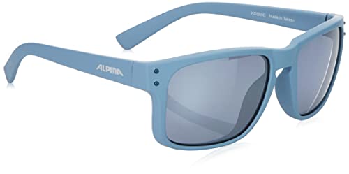ALPINA KOSMIC - Verspiegelte und Bruchsichere Sonnenbrille Mit 100% UV-Schutz Für Erwachsene, dirtblue matt, One Size von ALPINA