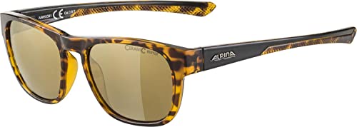 ALPINA LINO II - Verspiegelte und Bruchsichere Sonnenbrille Mit 100% UV-Schutz Für Erwachsene, havana, One Size von ALPINA