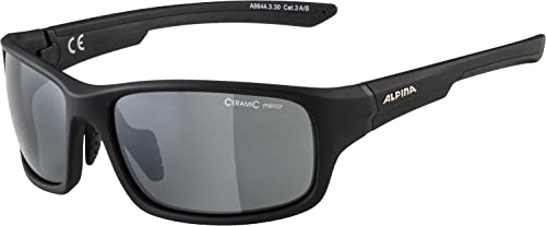 ALPINA LYRON S - Verspiegelte und Bruchsichere Sport- & Fahrradbrille Mit 100% UV-Schutz Für Erwachsene von ALPINA