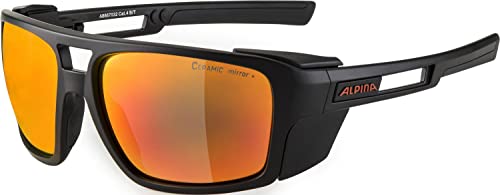 ALPINA SKYWALSH - Wasserabweisende und Beschlagfreie Sport- & Fahrradbrille Mit 100% UV-Schutz Für Erwachsene, black matt, One Size von ALPINA