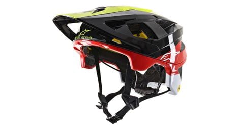 helm alpinestars vector tech pilot mips schwarz   gelb   rot 2019 von alpinestars