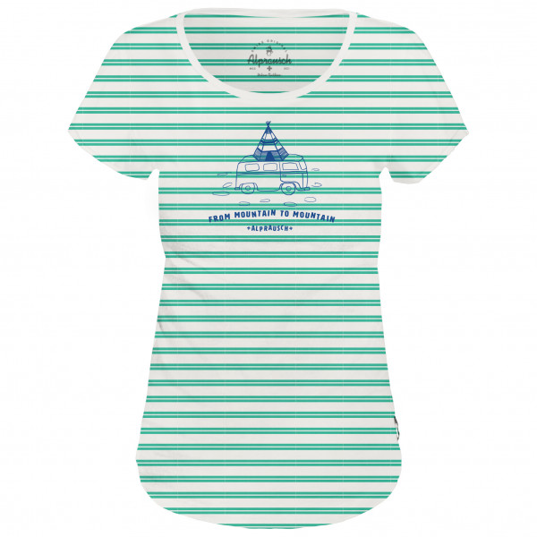 Alprausch - Women's Zält-Bus - T-Shirt Gr XL weiß von alprausch