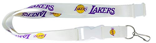 Aminco NBA Los Angeles Lakers Team Schlüsselband, Weiß von aminco