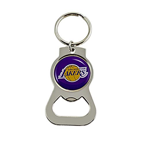 aminco NBA Los Angeles Lakers Flaschenöffner Schlüsselanhänger für Herren von aminco