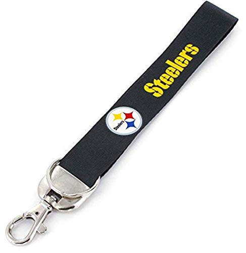 aminco NFL Pittsburgh Steelers Deluxe Wristlet Schlüsselanhänger von aminco