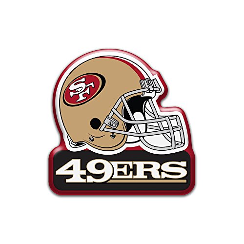 aminco NFL San Francisco 49ers Helmmagnet, 7,6 cm von aminco
