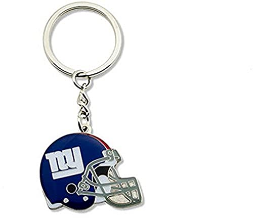 aminco Unisex-Erwachsene NFL New York Giants Helm Schlüsselanhänger, Blau, 5 von aminco