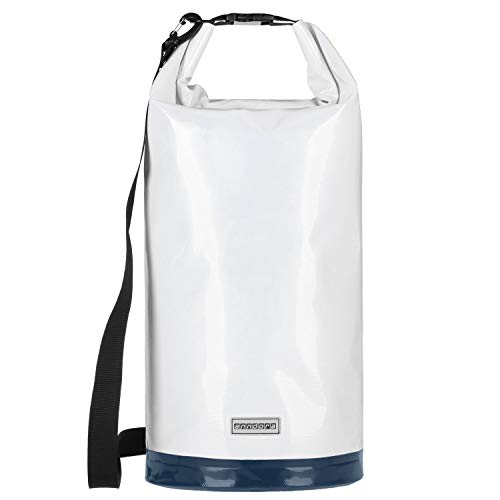 anndora Tarpaulin Packsack 30 L Seesack wasserdicht weiß - Dry Bag von anndora