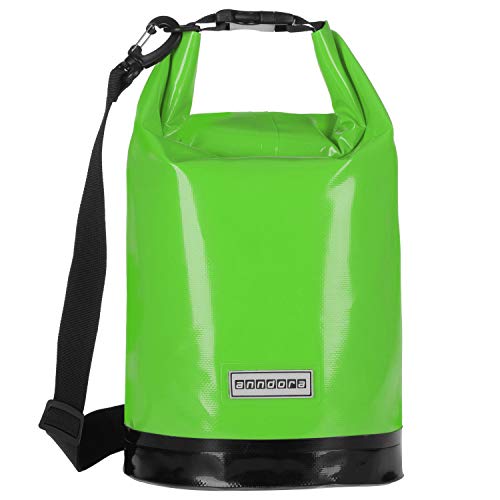 anndora Tarpaulin Packsack 10 L Seesack wasserdicht grün - Dry Bag von anndora