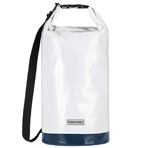 anndora Tarpaulin Packsack 20 L Seesack wasserdicht weiß - Dry Bag von anndora